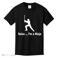 Relax I'm A Ninja Kids T-Shirt thumb 0