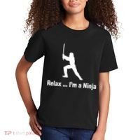 Relax I'm A Ninja Kids T-Shirt thumb 2