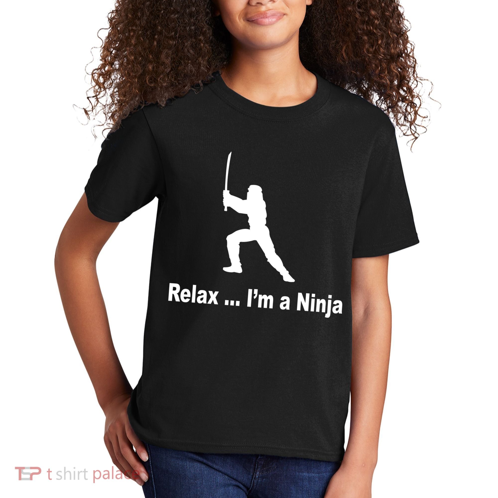 Relax I'm A Ninja Kids T-Shirt