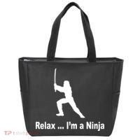 Relax I'm A Ninja Tote Bag thumb 0