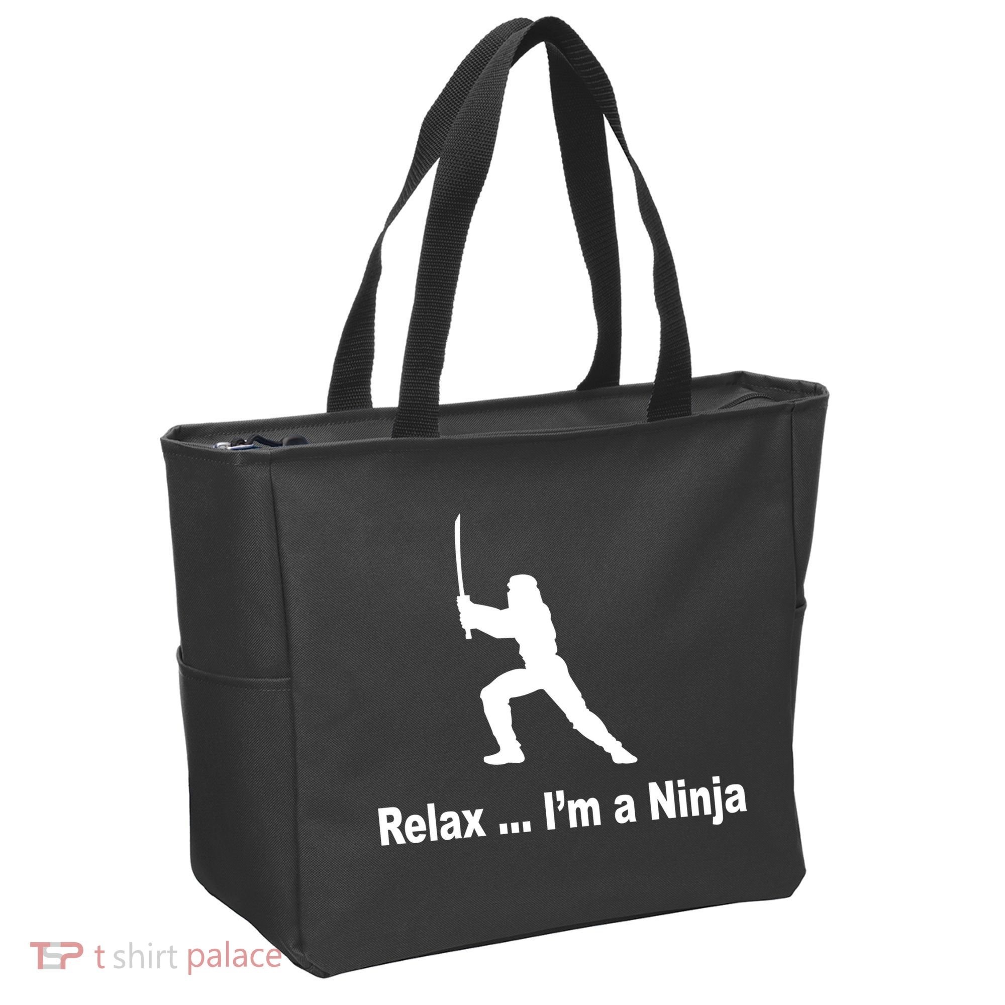 Relax I'm A Ninja Tote Bag
