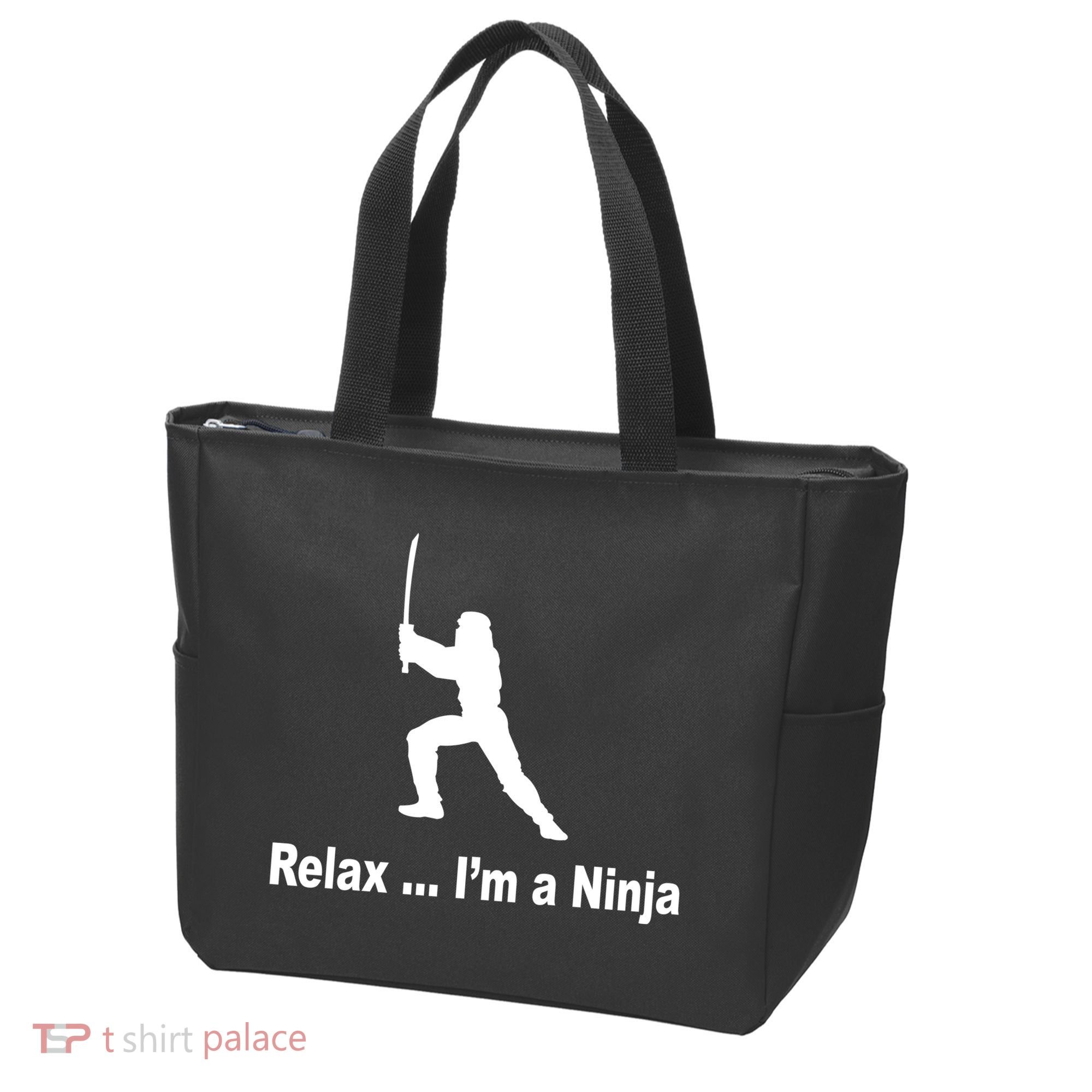 Relax I'm A Ninja Tote Bag