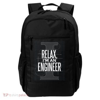 Relax I'm An Engineer Backpack