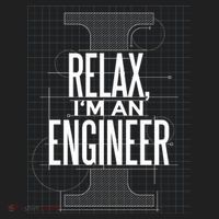 Relax I'm An Engineer Beanie thumb 2