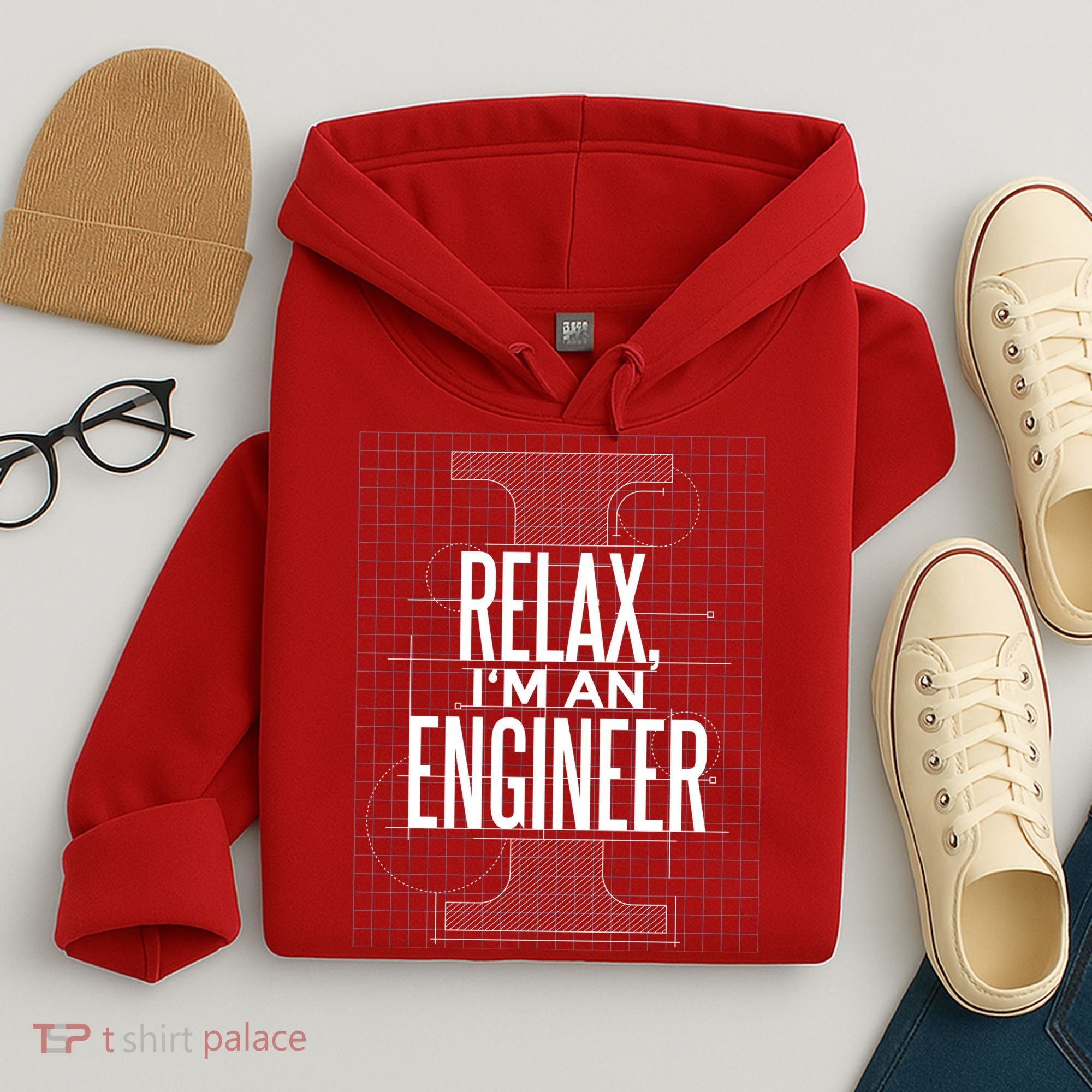 Relax I'm An Engineer Hoodie