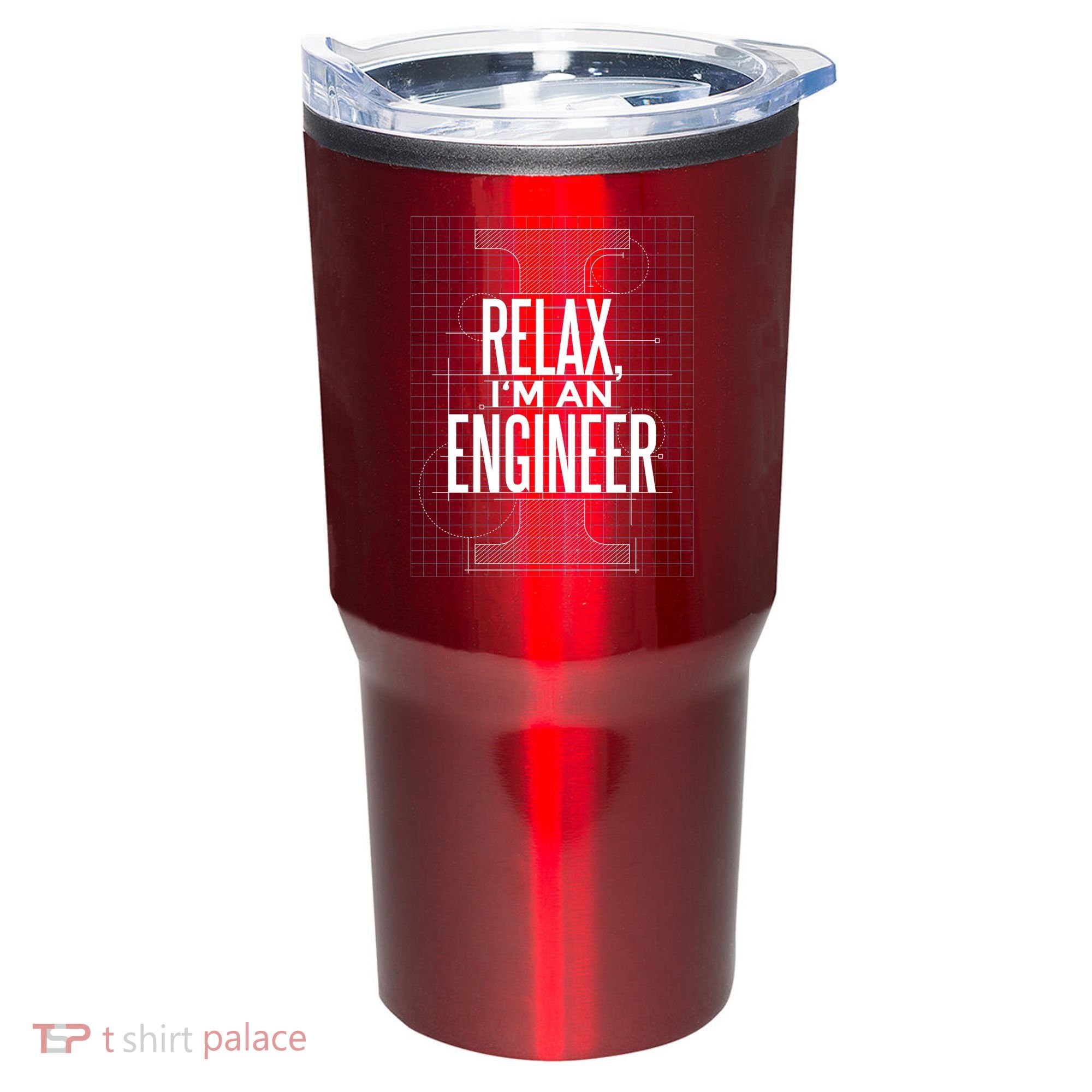 Relax I'm An Engineer Tumbler