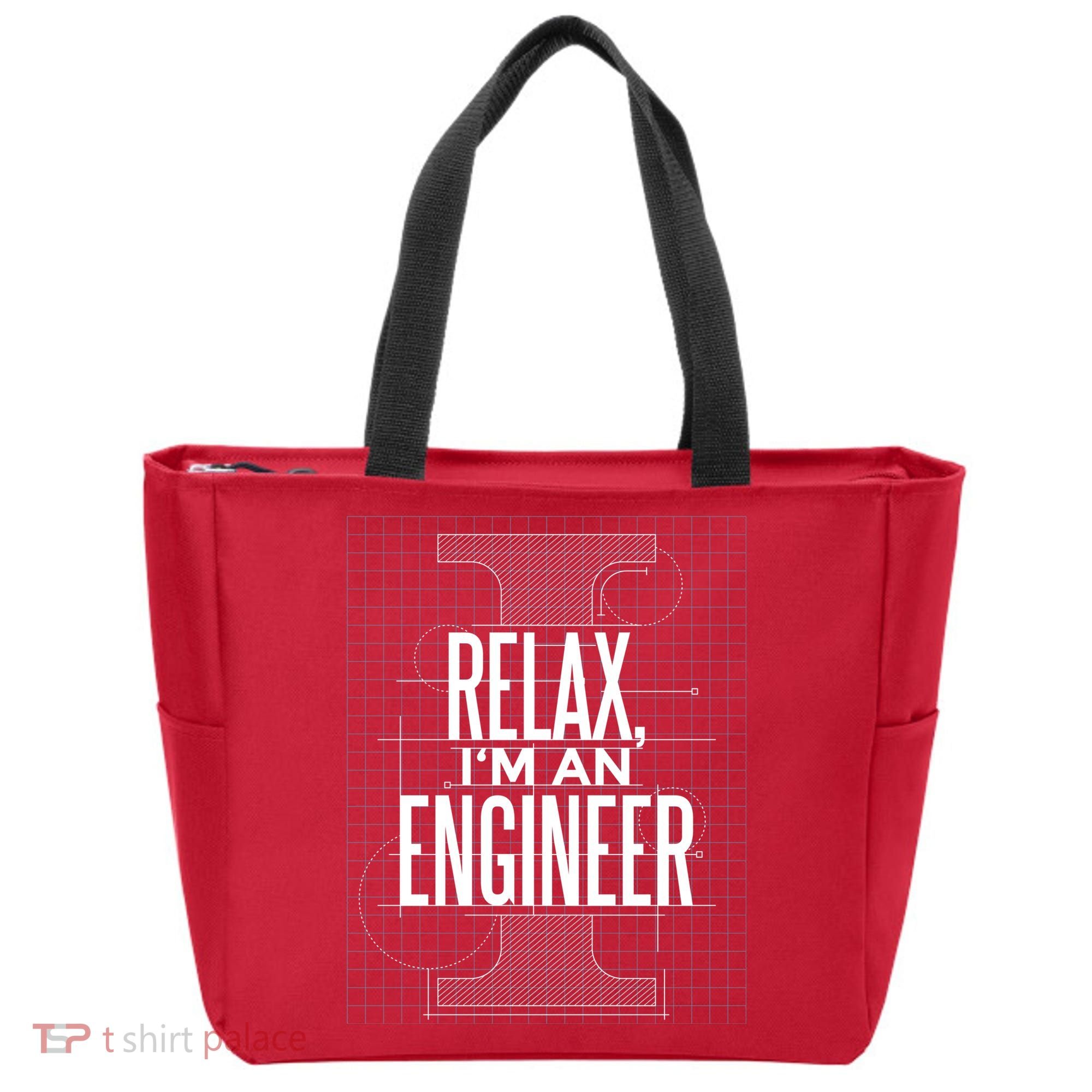 Relax I'm An Engineer Tote Bag