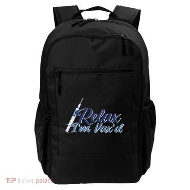 Relax I'm Vax'd Backpack