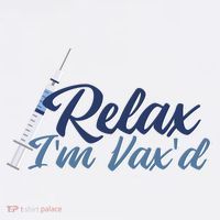Relax I'm Vax'd Doggie Tank thumb 4
