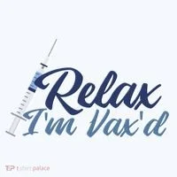 Relax I'm Vax'd Doggie Tank thumb 4