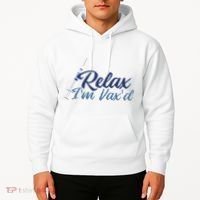 Relax I'm Vax'd Hoodie thumb 2