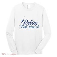Relax I'm Vax'd Long Sleeve Shirt thumb 0