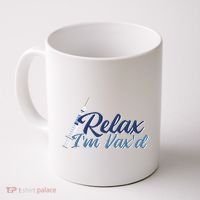 Relax I'm Vax'd Coffee Mug thumb 0