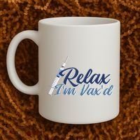 Relax I'm Vax'd Coffee Mug thumb 2