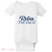 Relax I'm Vax'd Baby Bodysuit thumb 0