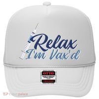 Relax I'm Vax'd Hat thumb 0