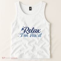 Relax I'm Vax'd Tank Top thumb 2