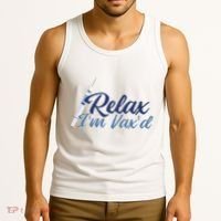 Relax I'm Vax'd Tank Top thumb 3