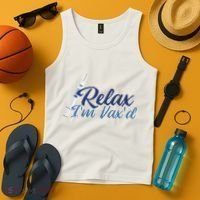 Relax I'm Vax'd Tank Top thumb 4