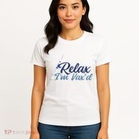 Relax I'm Vax'd Women's T-Shirt thumb 4