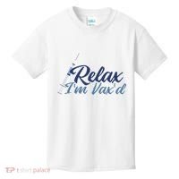 Relax I'm Vax'd Kids T-Shirt thumb 0