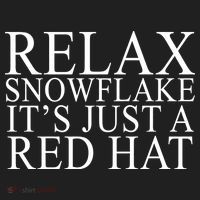 Relax It's Just A Red Hat Pro MAGA Trump 2020 Women's Sweatshirt thumb 2