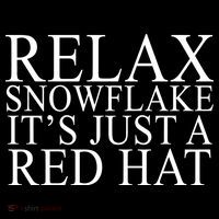Relax It's Just A Red Hat Pro MAGA Trump 2020 Women's Hoodie thumb 2