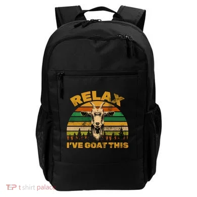 Relax I've Goat This Backpack