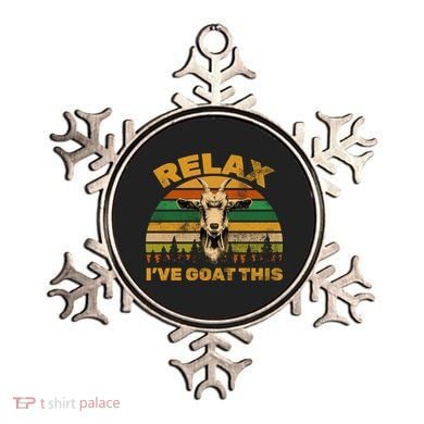 Relax I've Goat This Ornament