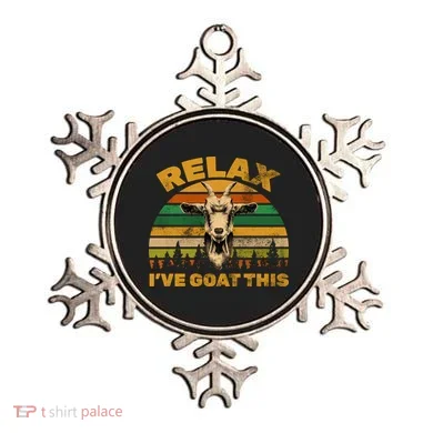 Relax I've Goat This Ornament