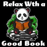 Relax With A Book Cute Panda Ornament thumb 1