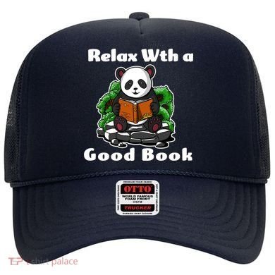 Relax With A Book Cute Panda Hat