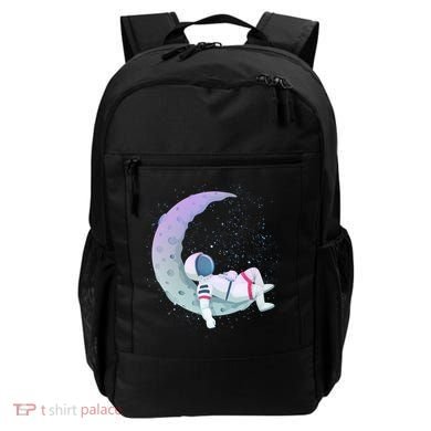 Relaxing Astronaut On The Moon Backpack