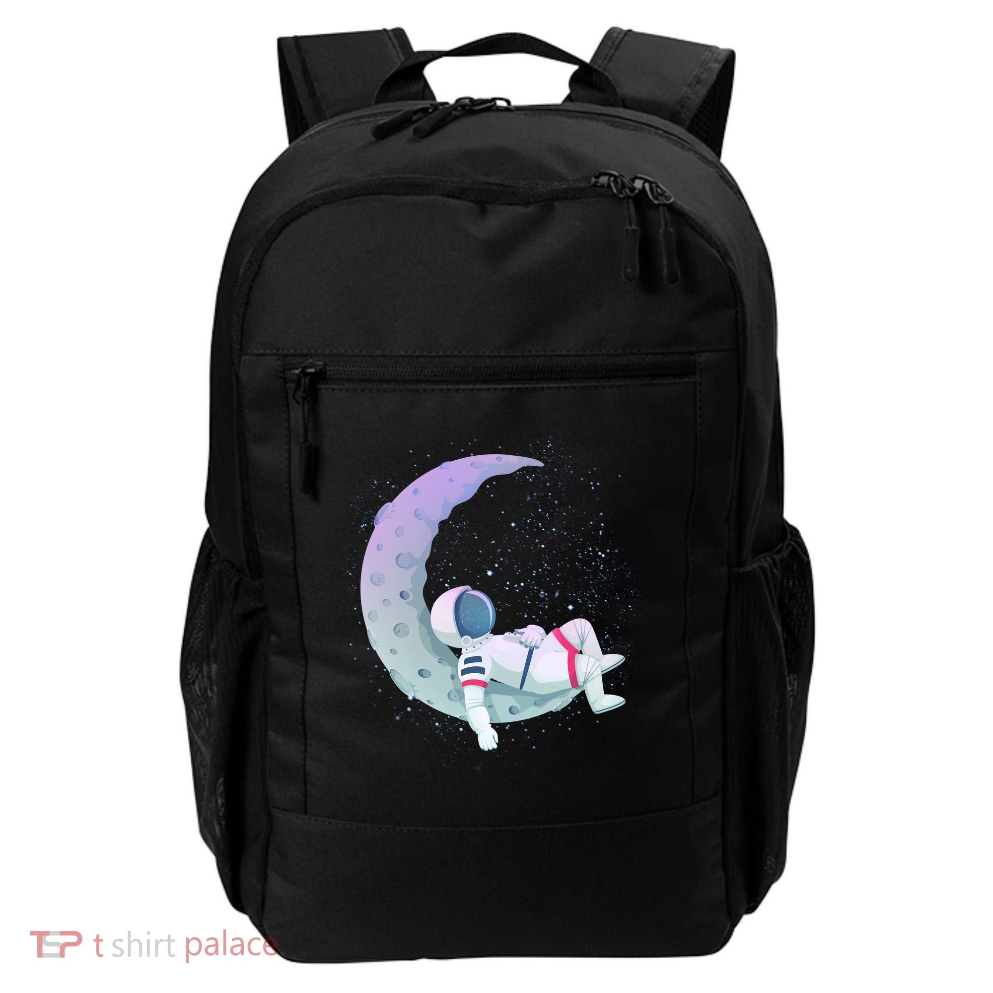 Relaxing Astronaut On The Moon Backpack