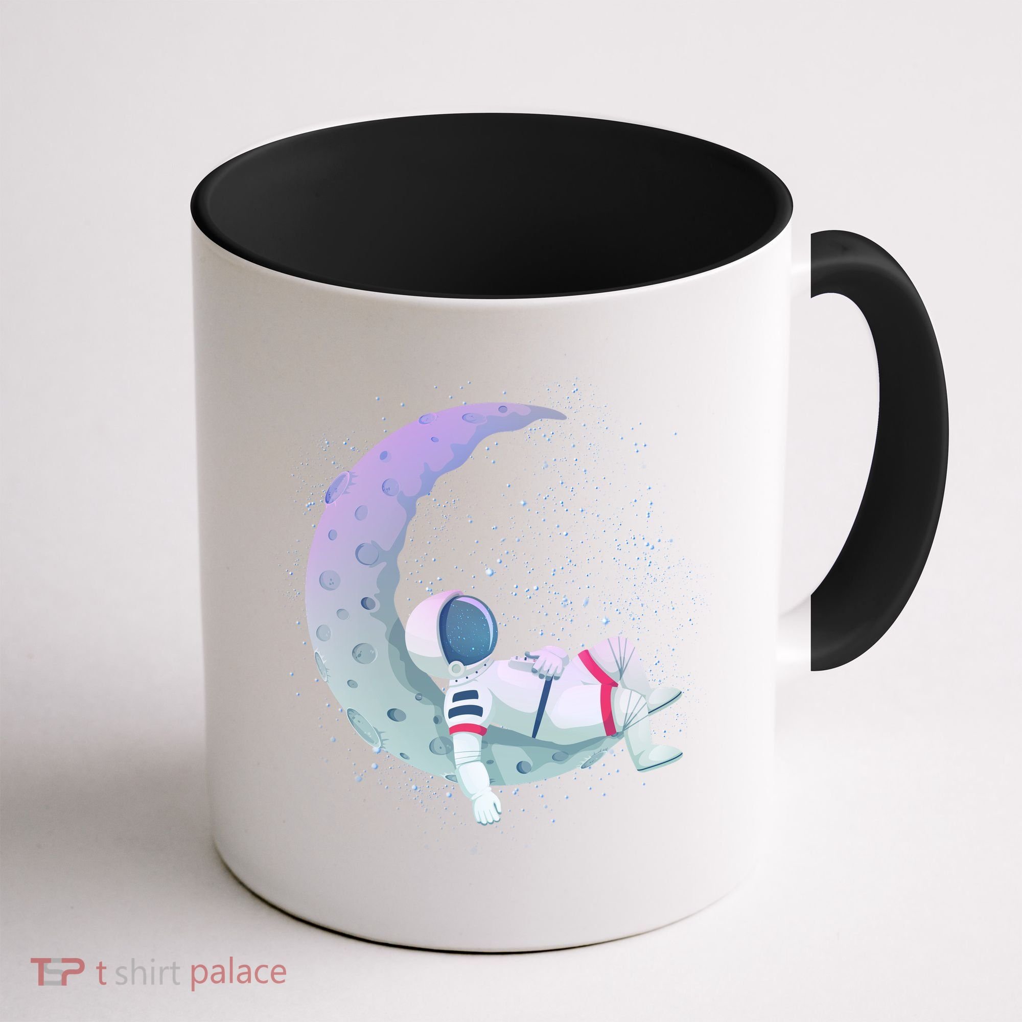 Relaxing Astronaut On The Moon Coffee Mug