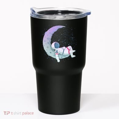 Relaxing Astronaut On The Moon Tumbler