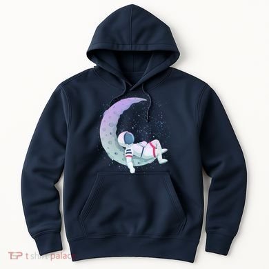 Relaxing Astronaut On The Moon Hoodie