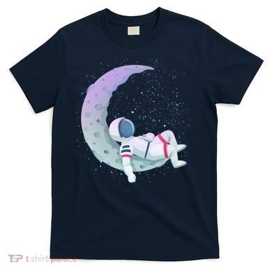 Relaxing Astronaut On The Moon T-Shirt