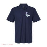 Relaxing Astronaut On The Moon Polo thumb 0