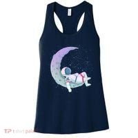 Relaxing Astronaut On The Moon Women's Tank Top thumb 0