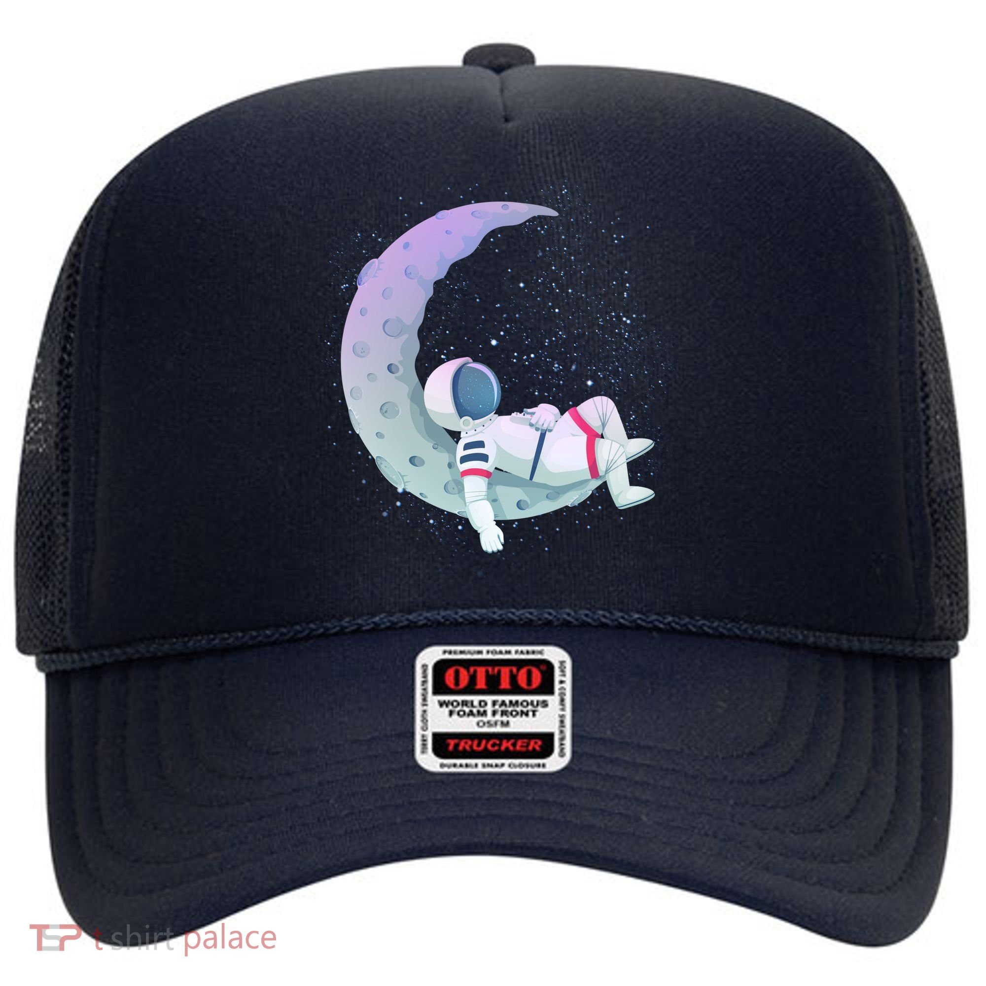 Relaxing Astronaut On The Moon Hat