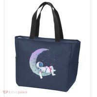 Relaxing Astronaut On The Moon Tote Bag thumb 3