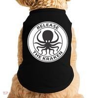 Release The Kraken Doggie Tank thumb 0
