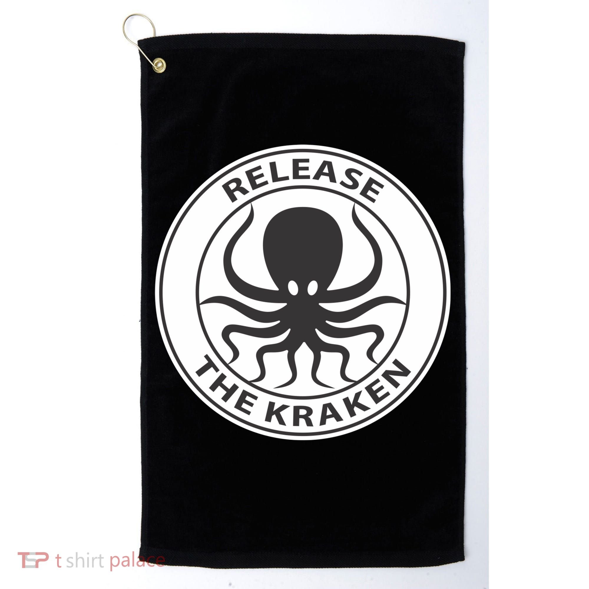 Release The Kraken Golf Towel