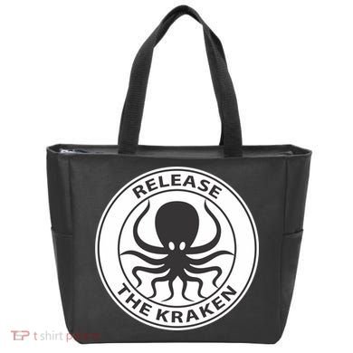 Release The Kraken Tote Bag