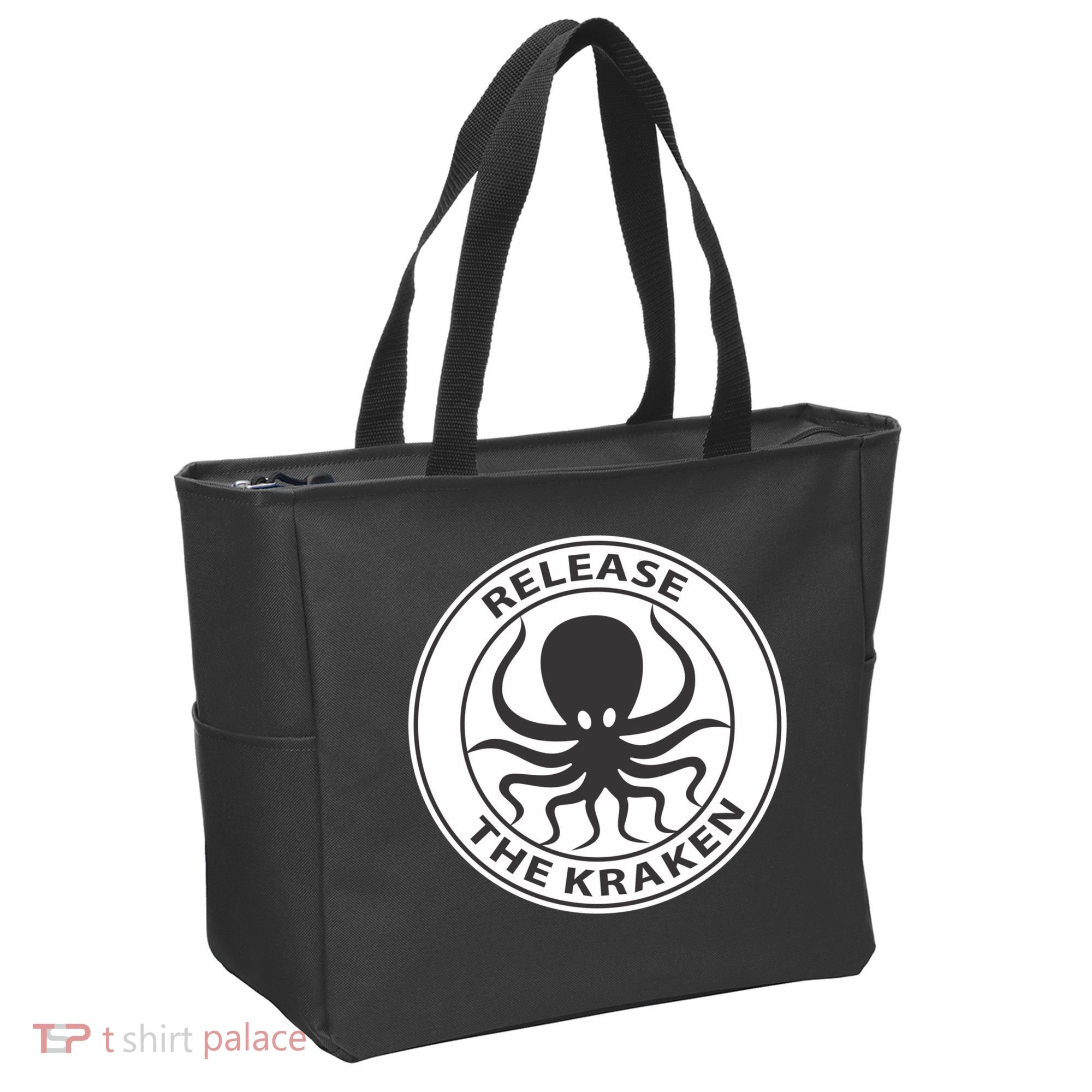 Release The Kraken Tote Bag