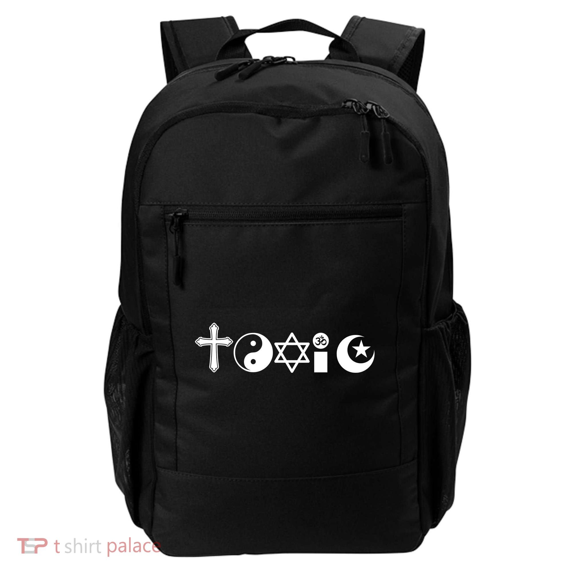 Religion Is Toxic Backpack