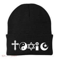 Religion Is Toxic Beanie thumb 0