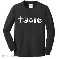 Religion Is Toxic Kids Long Sleeve Shirt thumb 0