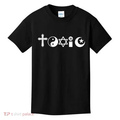 Religion Is Toxic Kids T-Shirt